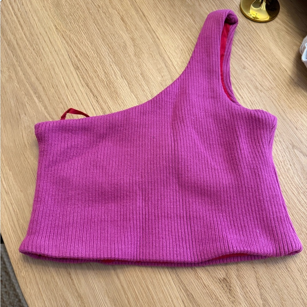 Orseund Iris One-Shoulder Crop Top - Picture 6 of 6